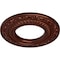 Ekena Millwork Andrea Ceiling Medallion (Fits Canopies up to 4 1/8"), 8 1/8"OD x 4 1/8"ID x 1/2"P, Antique Copper CM08ADACS - alternate 2